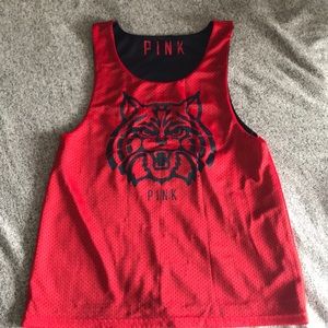 Reversible VS Pink University of Arizona Top